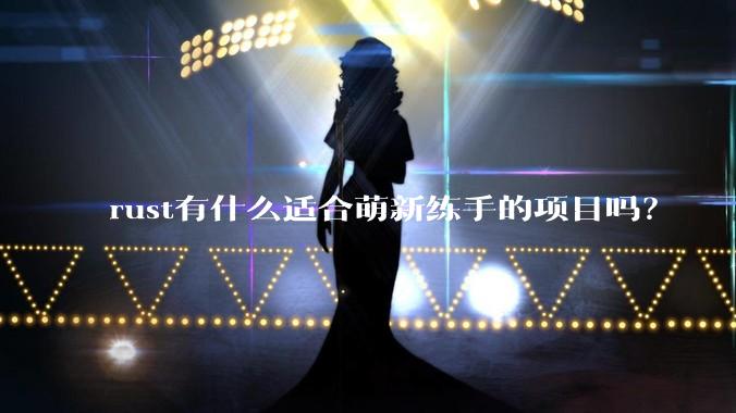rust有什么适合萌新练手的项目吗？