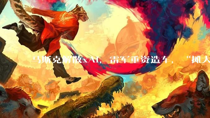 马斯克解散xAI，雷军重资造车，“摊大饼”的时代结束了！_SpaceX_小米_Grok
