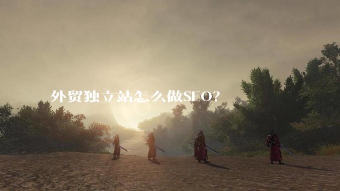 外贸独立站怎么做SEO？